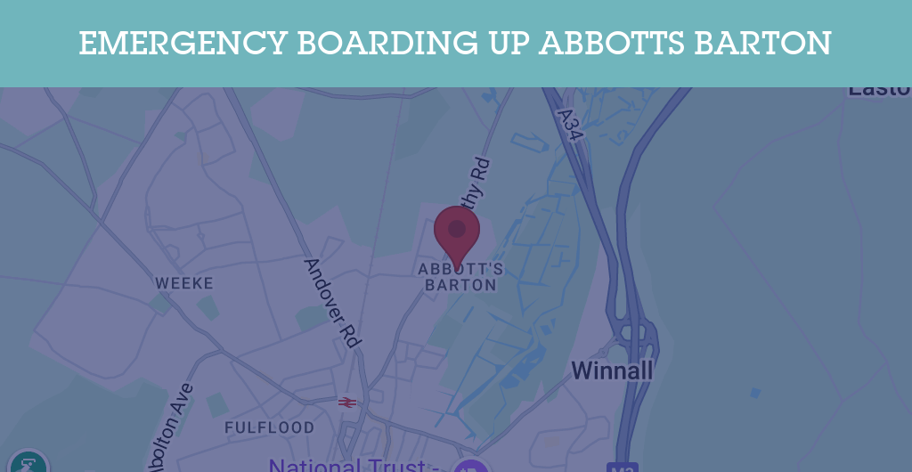 Emergency Boarding Up Services in Abbotts Barton - SO23