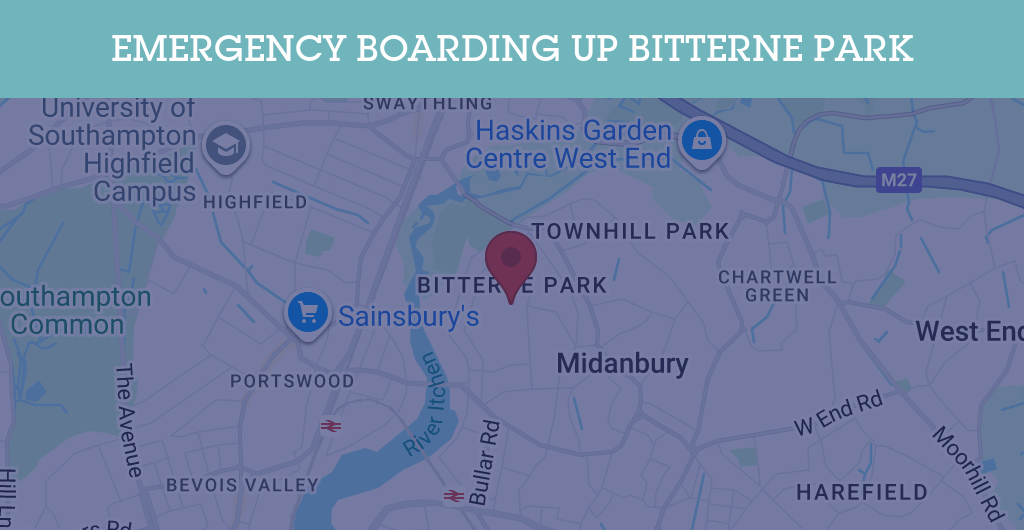 Emergency Boarding Up Services in Bitterne Park - SO18