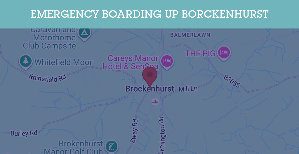 Emergency Boarding Up Services in Borckenhurst - SO4
