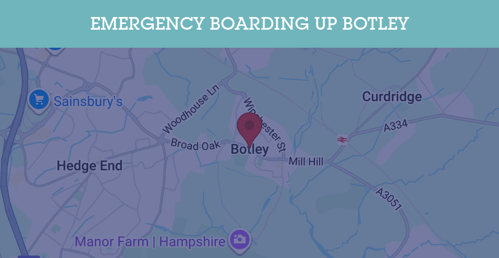 Emergency Boarding Up Services in Botley - SO3