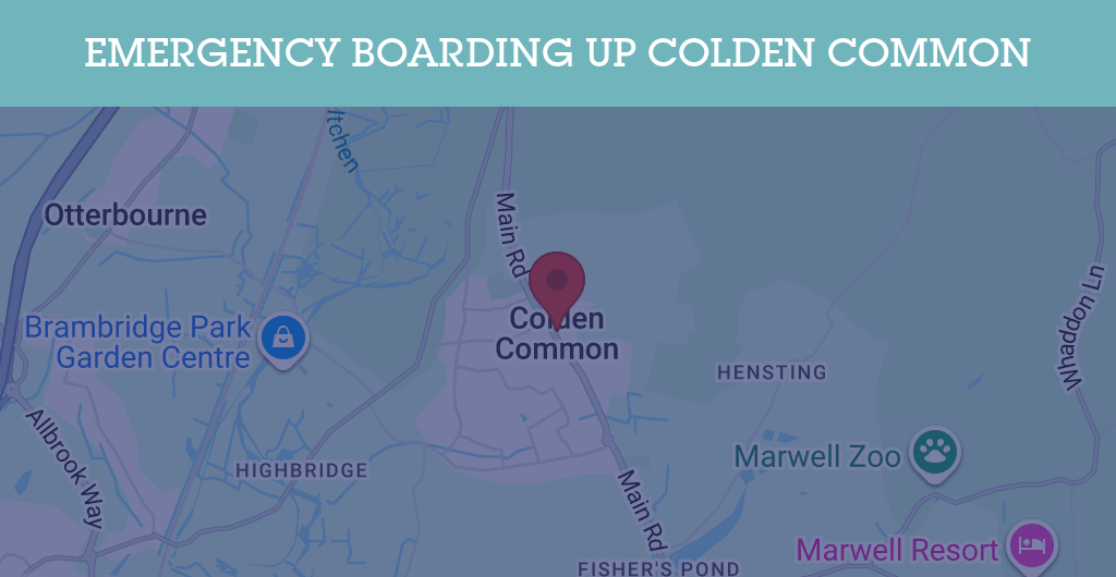 Emergency Boarding Up Services in Colden Common - SO21