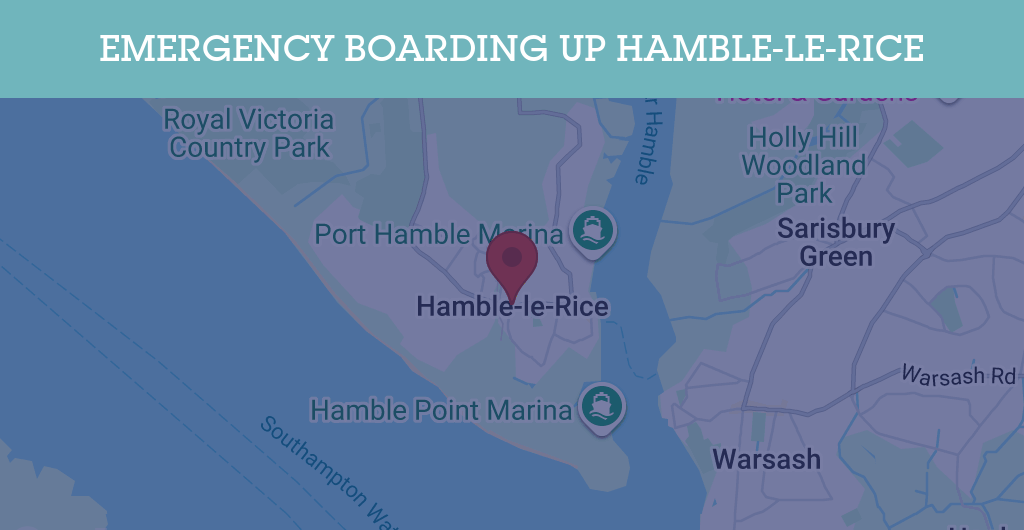 Emergency Boarding Up Services in Hamble-le-Rice - SO31