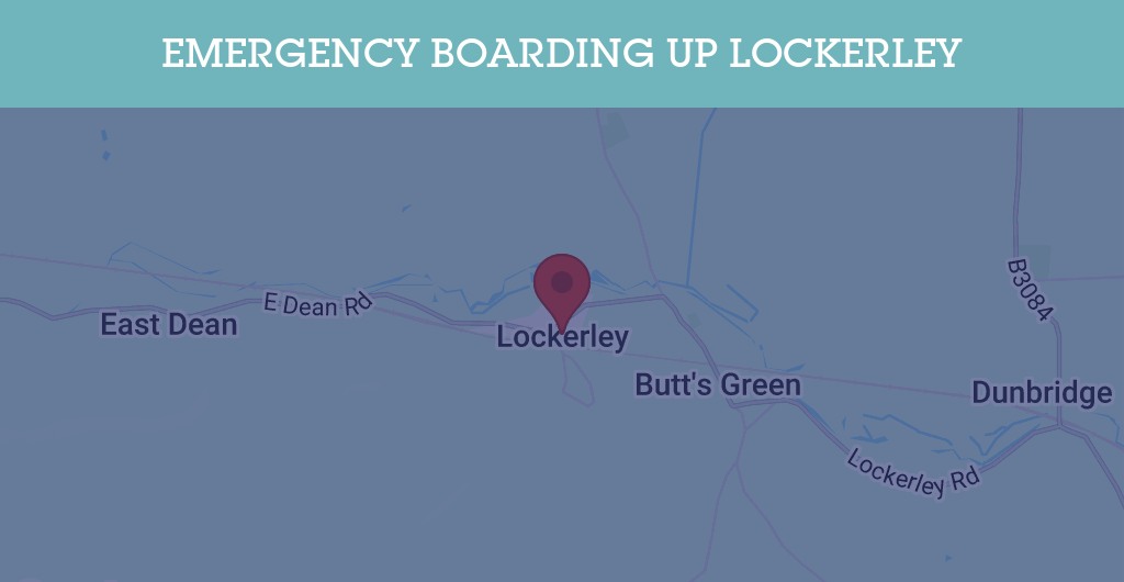 Emergency Boarding Up Services in Lockerley - SO51