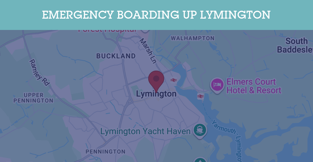 Emergency Boarding Up Services in Lymington - SO4