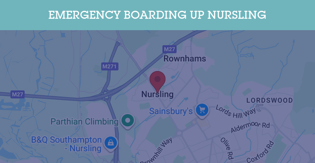 Emergency Boarding Up Services in Nursling - SO16