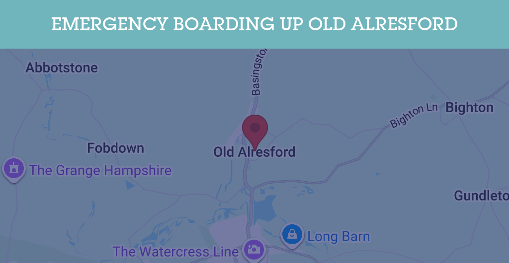 Emergency Boarding Up Services in Old Alresford - SO24