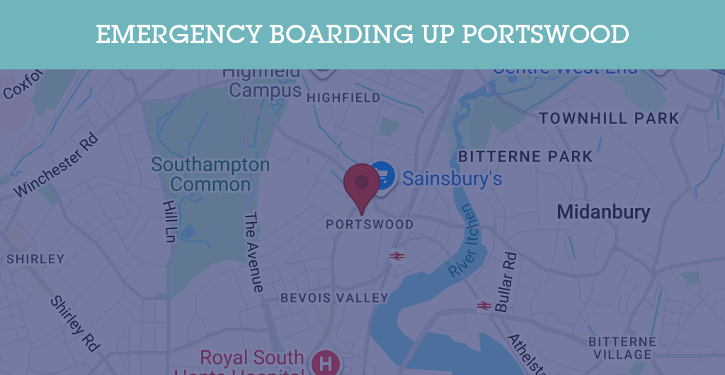 Emergency Boarding Up Services in Portswood - SO2
