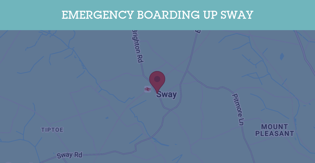 Emergency Boarding Up Services in Sway - SO41